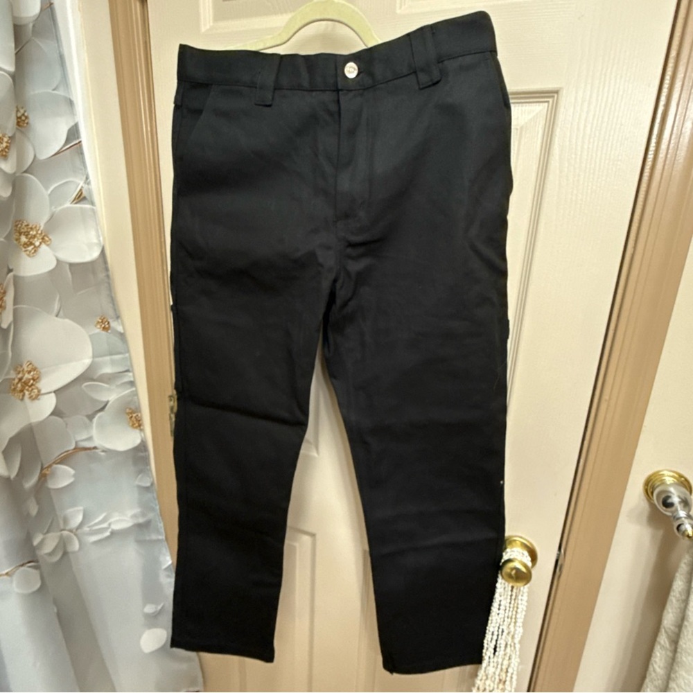 Gucci Men's black, carpenter, cargo jeans